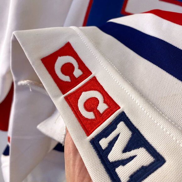 CCM - Montreal Canadiens Russ Courtnall vtg authentic Jersey (1990) 56 Ultrafil - Picture 9 of 14